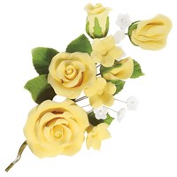 Load image into Gallery viewer, SF - Sugarpaste Rose Spray 145MM - VARIOUS COLOURS