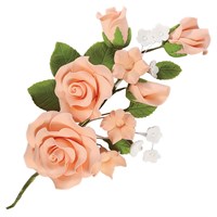 Load image into Gallery viewer, SF - Sugarpaste Rose Spray 145MM - VARIOUS COLOURS