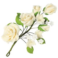 Load image into Gallery viewer, SF - Sugarpaste Rose Spray 145MM - VARIOUS COLOURS