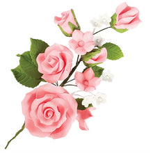 Load image into Gallery viewer, SF - Sugarpaste Rose Spray 145MM - VARIOUS COLOURS