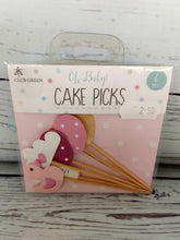 Load image into Gallery viewer, Cake topper: Cake picks