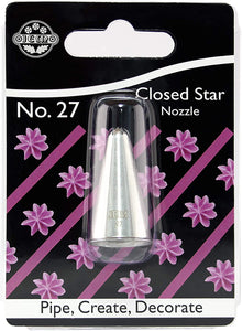Piping Nozzle - Jem 27 Closed Star  - NZ27