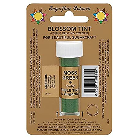 Dusts - Sugarflair - Blossom Tint - Moss Green