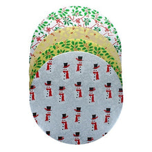 Load image into Gallery viewer, Cake boards:  Double thick Christmas cake boards  10" round