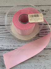Load image into Gallery viewer, Ribbon:  Fashion Pink (no  22) Eleganza double faced satin ribbon- various sizes