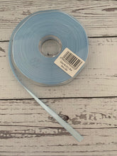 Load image into Gallery viewer, Ribbon: Light Blue  (no25) Eleganza Double faced satin ribbon