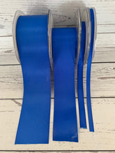Load image into Gallery viewer, Ribbon - Royal blue Club Green various sizes