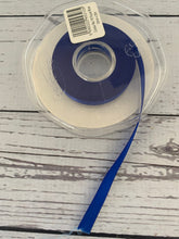Load image into Gallery viewer, Ribbon - Royal blue Club Green various sizes