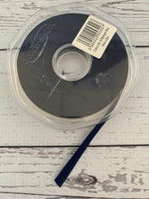 Load image into Gallery viewer, Ribbon:  Midnight Blue (no 19)  Eleganza double faced satin ribbon
