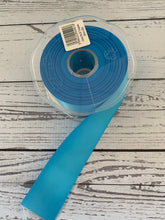 Load image into Gallery viewer, Ribbon: Turquoise (no 55)  Eleganza Double faced Satin ribbon