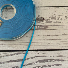 Load image into Gallery viewer, Ribbon: Turquoise (no 55)  Eleganza Double faced Satin ribbon