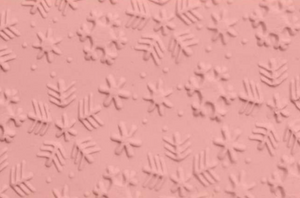Embosser - Snowflake Mini Rolling Pink