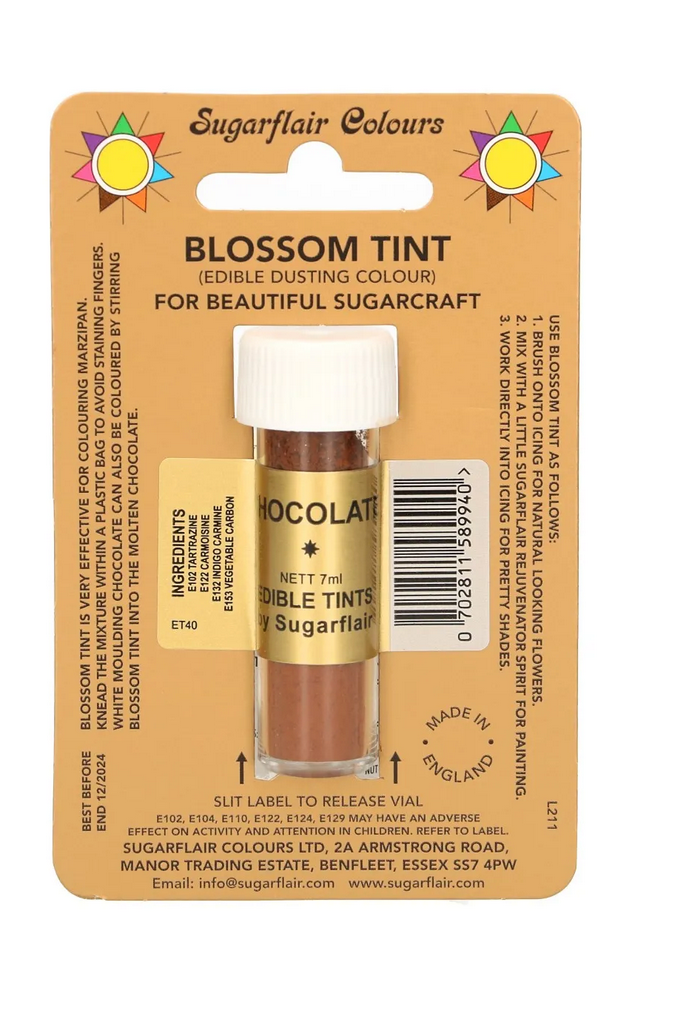 Dusts - Sugarflair - Blossom Tint - Chocolate