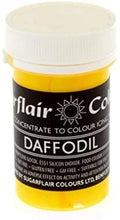 Load image into Gallery viewer, Colourings - 25g Sugar flair concentrated paste - YELLOWS