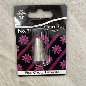 Piping Nozzle - Jem 31 Closed Star  - NZ27