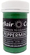 Load image into Gallery viewer, Colourings - 25g Sugarflair concentrated paste - GREENS