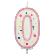 Load image into Gallery viewer, CANDLES - PINK NUMERAL (64MM / 2.5")