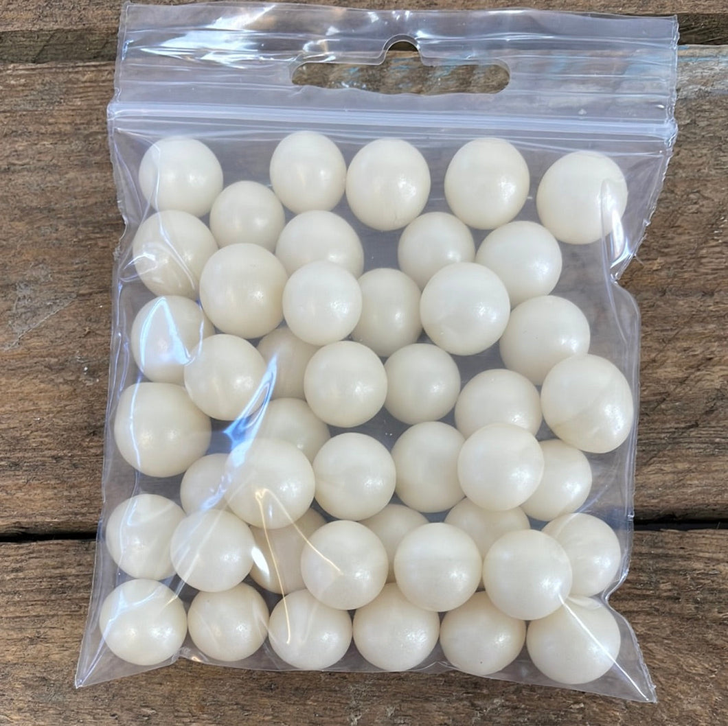 Sprinkles: 8mm Pearls Mother of Pearl / Ivory (Approx 50g)