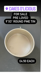 PME Cake Tin - Round 9" (229 X 76MM / 9 X 3")