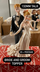 Cake topper Bride and Groom
