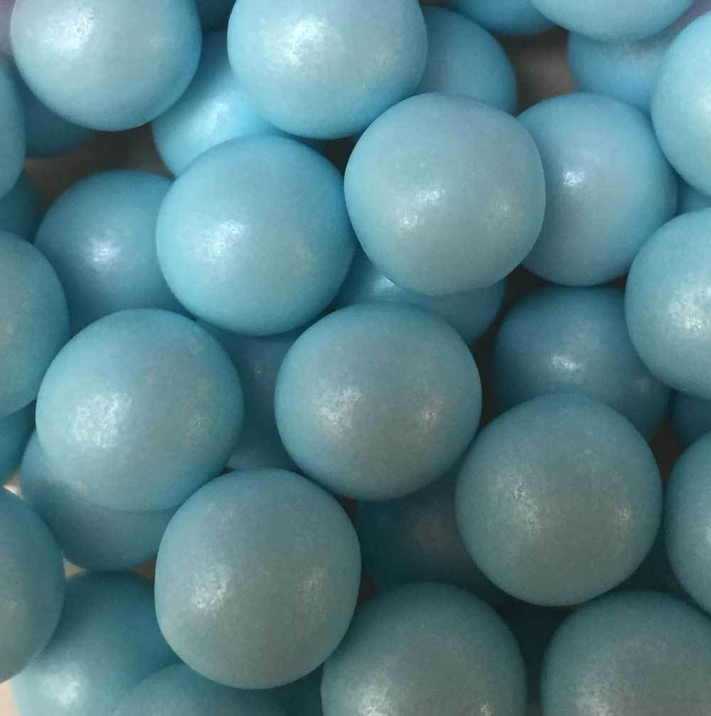 Sprinkles:   Chocoballs Large 10mm Pearlescent Blue