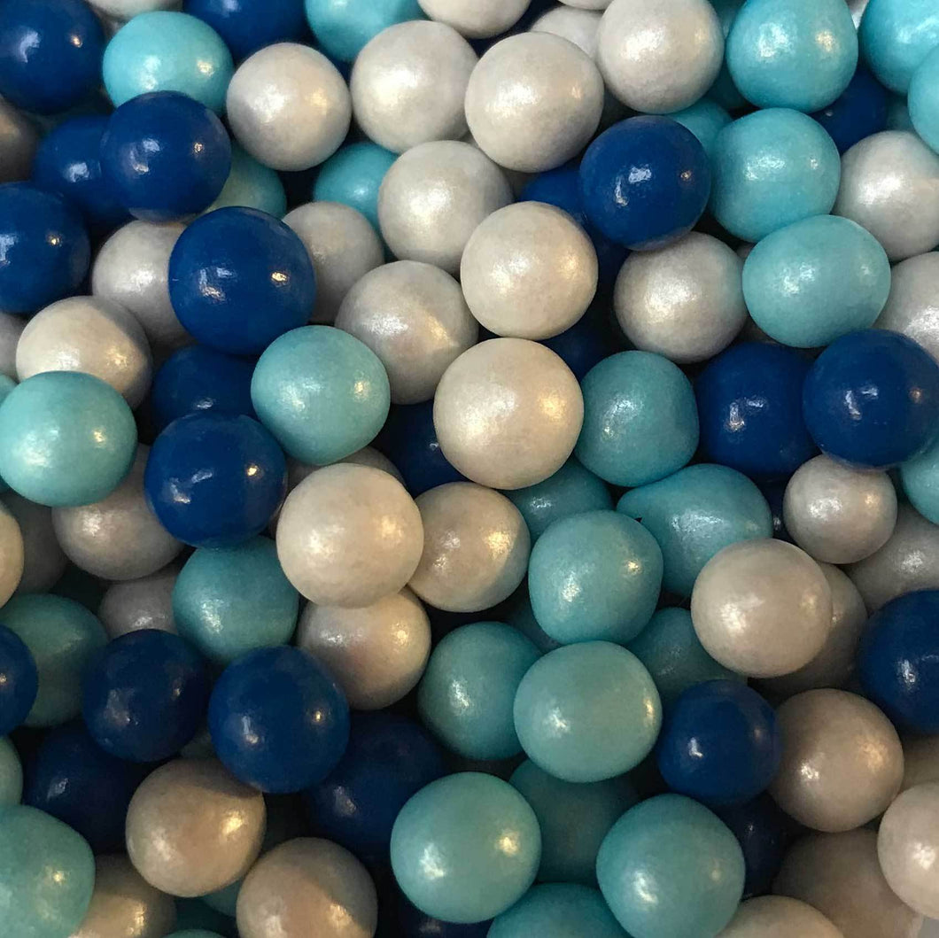 Sprinkles:  Small Chocoballs Blue mix