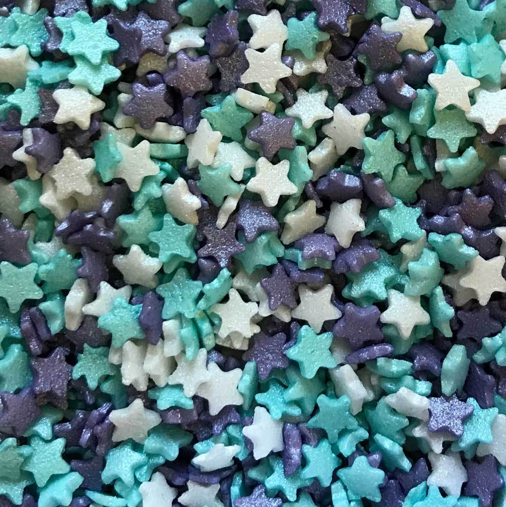 Sprinkles:  Mini glimmer stars ICE (approx 50g)