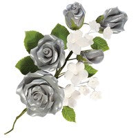 Load image into Gallery viewer, SF - Sugarpaste Rose Spray 145MM - VARIOUS COLOURS
