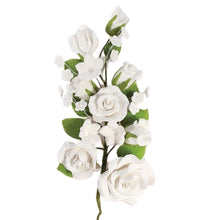 Load image into Gallery viewer, SF - Sugarpaste Rose Spray Large 178MM - VARIOUS COLOURS
