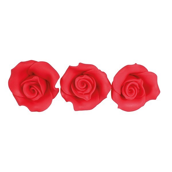 SF- Sugar Soft Roses RED (Various sizes)