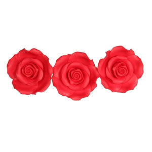 SF- Sugar Soft Roses RED (Various sizes)