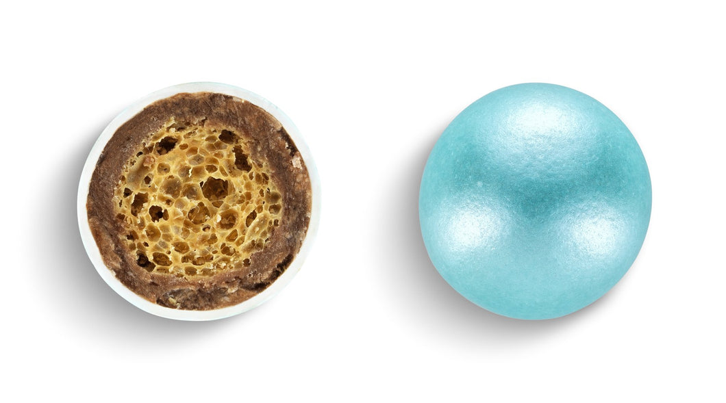 Sprinkles:   Chocoballs EXTRA LARGE 20MM PEARLESCENT BLUE