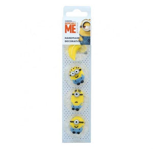 Edible Decorations - "Despicable ME" pack of 8 sugar pipings