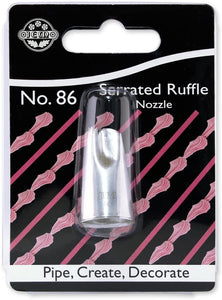 Piping nozzle - Jem - Serrated Ruffle