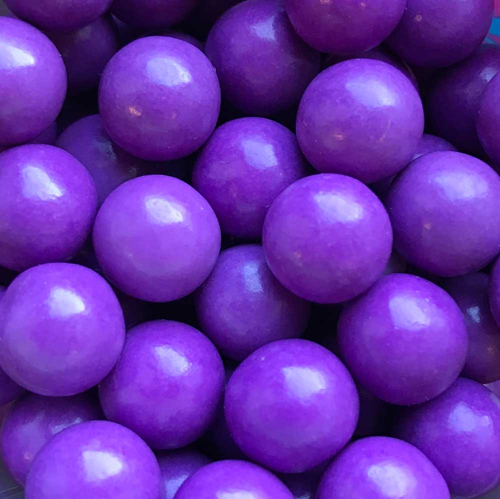 Sprinkles:   Chocoballs Large 10mm Purple (Approx 50g)