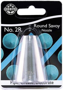 Piping nozzle - Jem 2R - Medium Plain Round Savoy