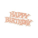 Load image into Gallery viewer, Cake topper: Happy Birthday Motto ( various colours)
