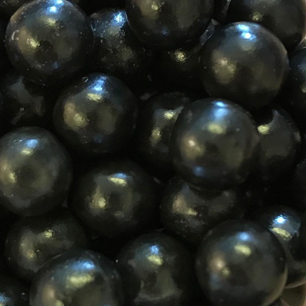 Sprinkles:  Chocoballs Large 10mm Black (Approx 50g)