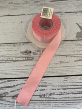 Load image into Gallery viewer, Ribbon: Classic Pink (no 07) Eleganza Double faced Satin Ribbon- various sizes
