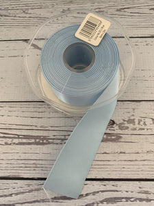 Ribbon: Light Blue  (no25) Eleganza Double faced satin ribbon
