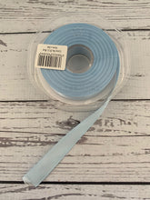 Load image into Gallery viewer, Ribbon: Light Blue  (no25) Eleganza Double faced satin ribbon
