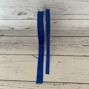 Ribbon - Royal Blue (no 18) Eleganza double faced satin  - various sizes