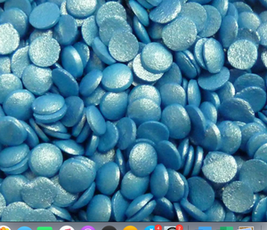 Sprinkles: Glimmer Confetti Dark Blue -(approx 50g)