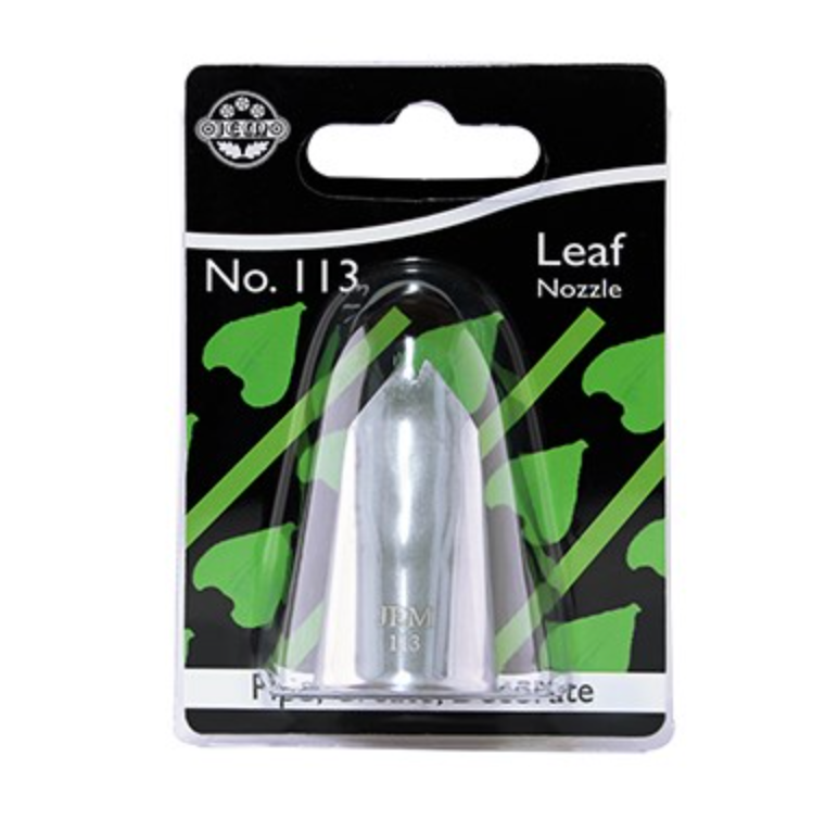 Piping Nozzle - Jem 113 Large Leaf Nozzle