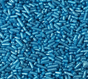 Sprinkles: Glimmer Strands - Blue  (approx 50g)