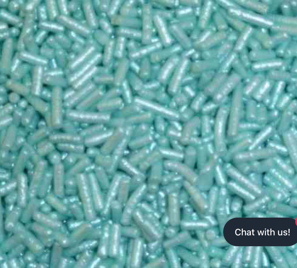 Sprinkles: Glimmer Strands - Turquoise (approx 50g)