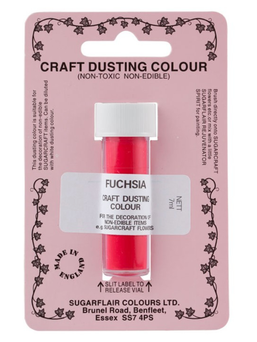 Dust  -Sugarflair - Craft Dusting Colour - Fuchsia - NON-EDIBLE