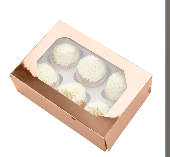 Cupcake box - 6 Hole 3