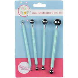 Tools - Cake Star Ball Tool - Pack of 4