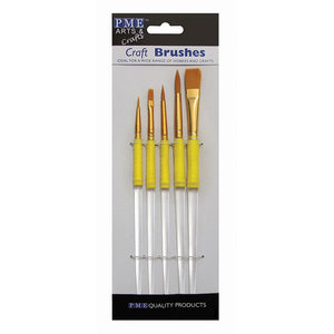 Brushes - PME Craft Brush set of 5